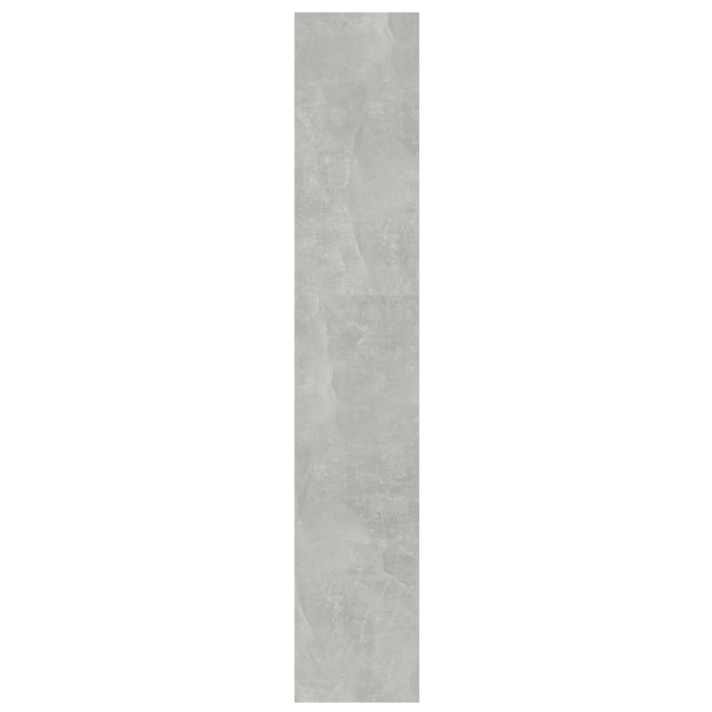 Knihovna / Dělicí Stěna Betonově Šedá 100 X 30 X 166 Cm