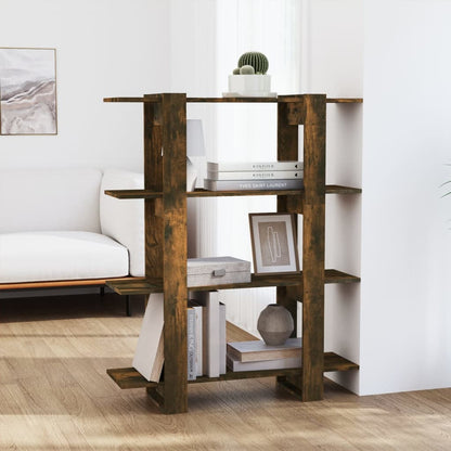 Knihovna / Dělicí Stěna Betonově Šedá 100 X 30 X 123,5 Cm