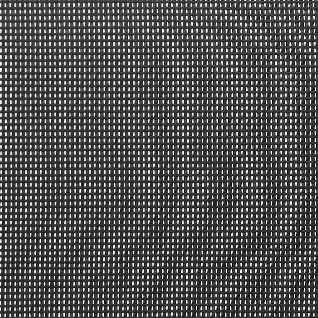 Stohovatelné Zahradní Židle 2 Ks Černé Textilenová Tkanina