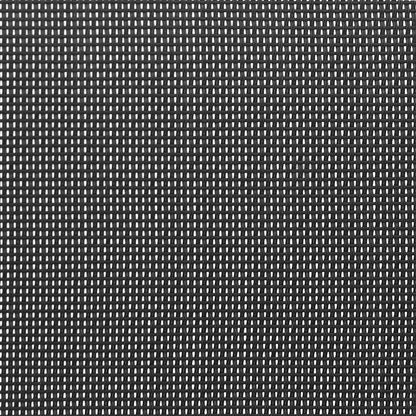 Stohovatelné Zahradní Židle 2 Ks Černé Textilenová Tkanina