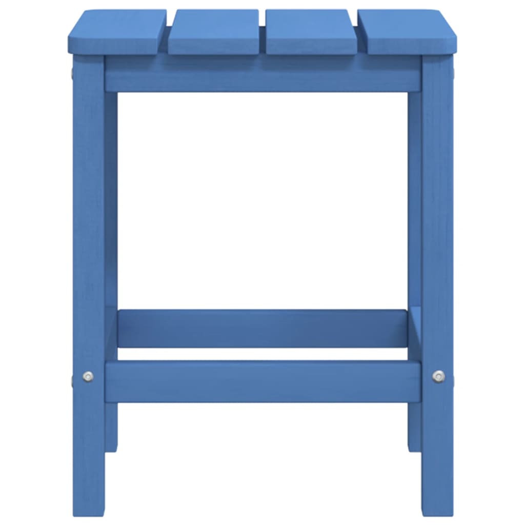 Zahradní Křeslo Adirondack + Podnožka/Stolek Hdpe Akvamarínové