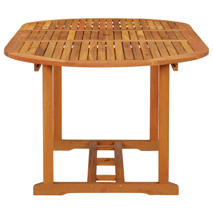 Zahradní Stůl 200 X 100 X 75 Cm Masivní Eukalyptové Dřevo
