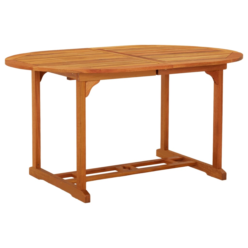 Zahradní Stůl 200 X 100 X 75 Cm Masivní Eukalyptové Dřevo