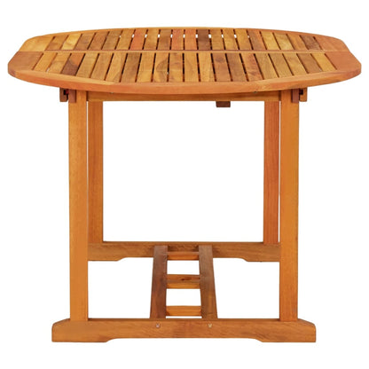 Zahradní Stůl 200 X 100 X 75 Cm Masivní Eukalyptové Dřevo