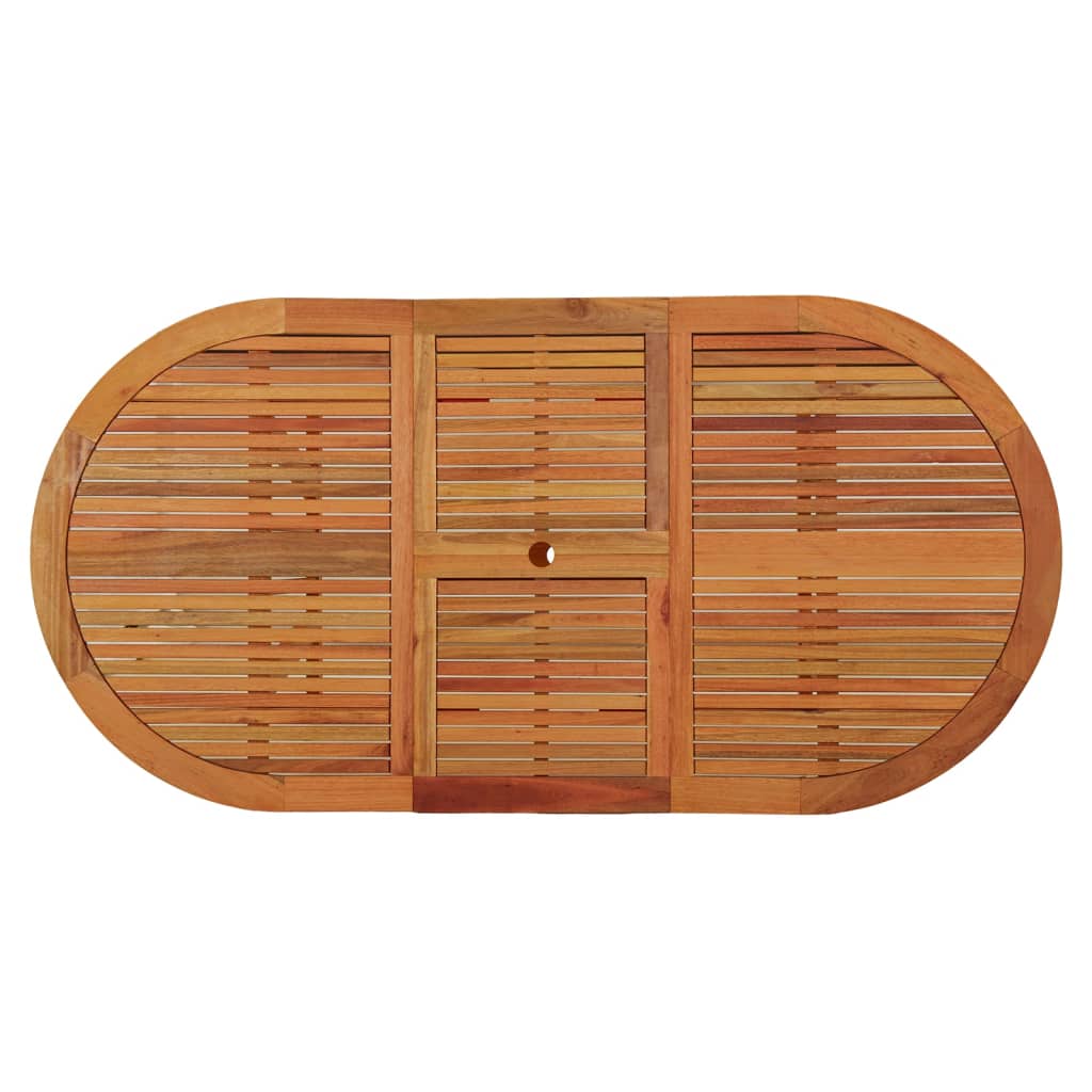 Zahradní Stůl 200 X 100 X 75 Cm Masivní Eukalyptové Dřevo