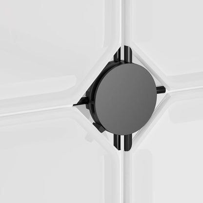 Úložný Organizér S 12 Kostkami S Dvířky Průhledný Pp