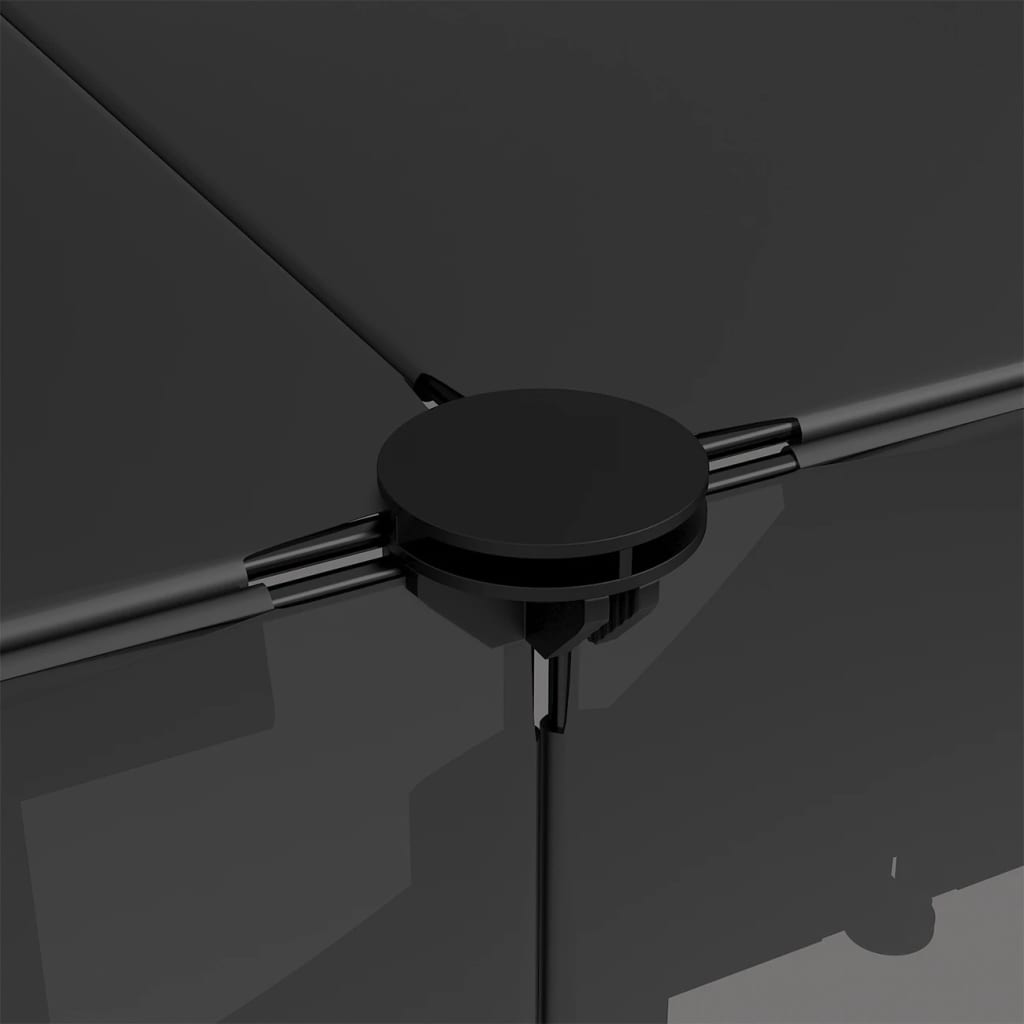 Klec Pro Malá Zvířata Černá 143 X 107 X 93 Cm Pp A Ocel