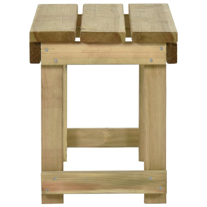 3Dílný Zahradní Jídelní Set Impregnované Borové Dřevo