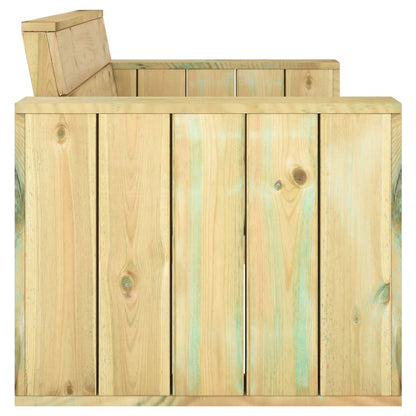 3Dílná Zahradní Sedací Souprava Impregnovaná Masivní Borovice