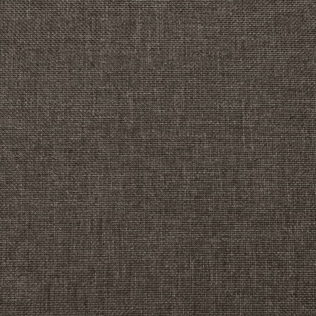 Polohovací Křeslo Hnědé Textil