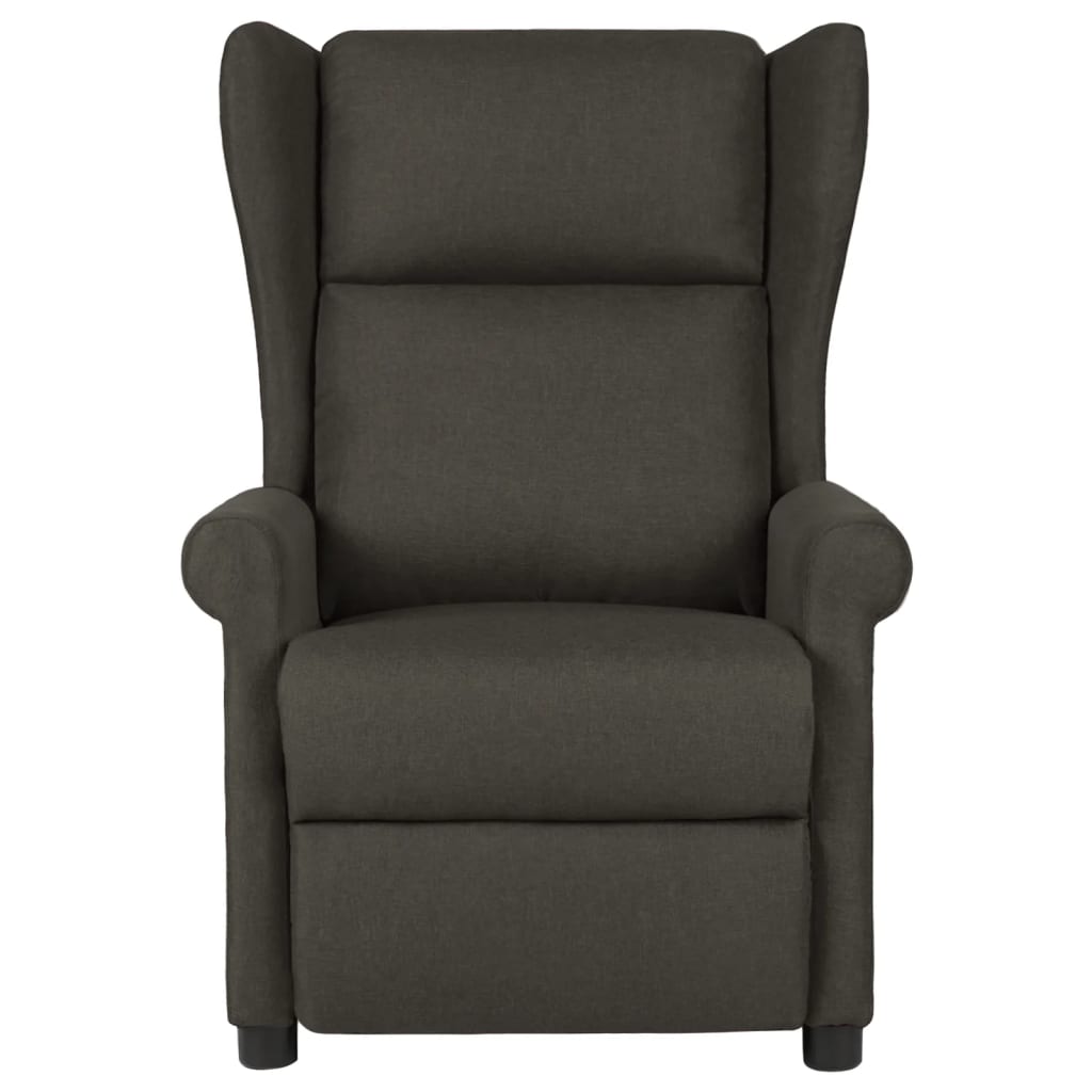Polohovací Křeslo Taupe Textil
