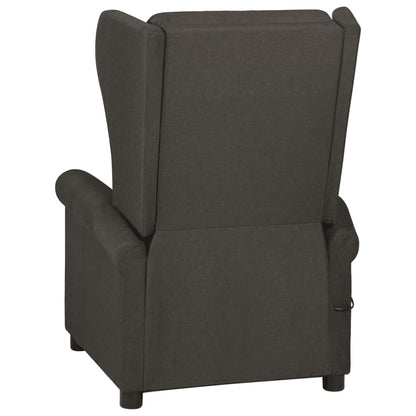 Polohovací Křeslo Taupe Textil