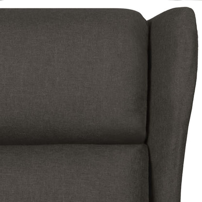 Polohovací Křeslo Taupe Textil