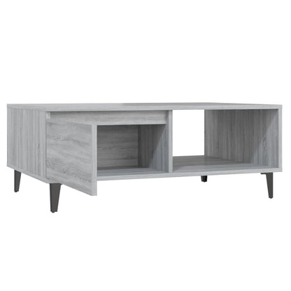 Konferenční Stolek Šedý Sonoma 90 X 60 X 35 Cm Kompozitní Dřevo
