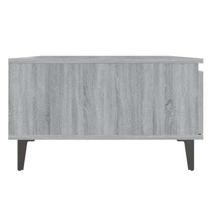 Konferenční Stolek Šedý Sonoma 90 X 60 X 35 Cm Kompozitní Dřevo