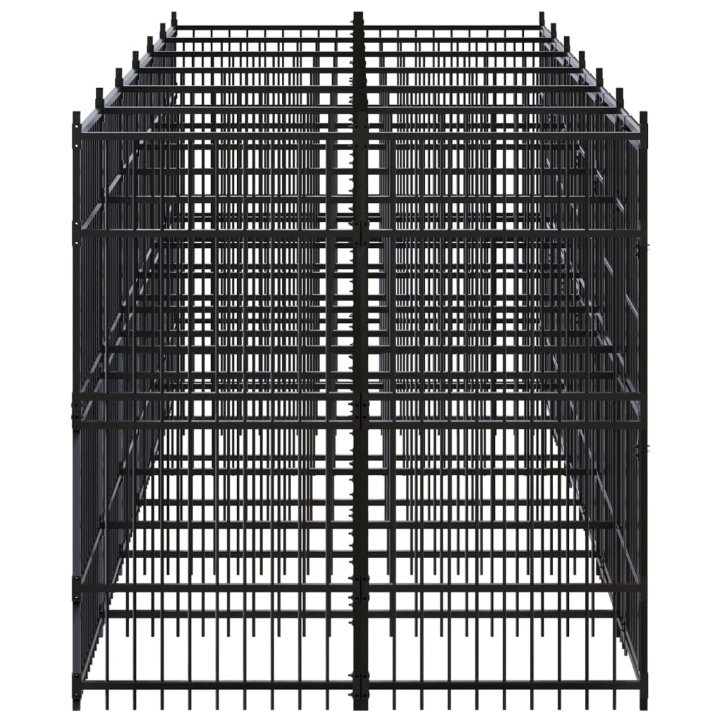 Venkovní Psí Kotec Ocel 11,06 M²