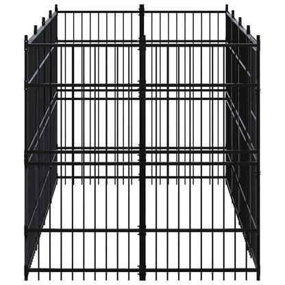 Venkovní Psí Kotec Ocel 7,37 M²