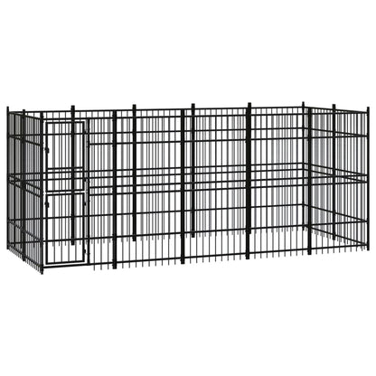 Venkovní Psí Kotec Ocel 11,06 M²