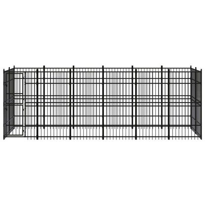 Venkovní Psí Kotec Ocel 11,06 M²