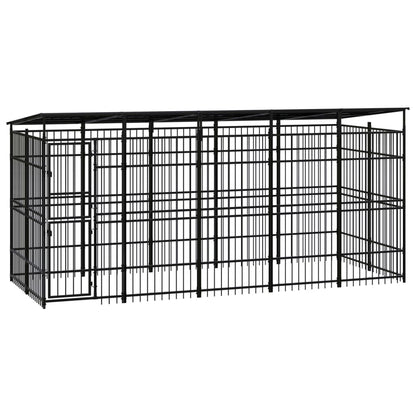 Venkovní Psí Kotec Ocel 11,06 M²