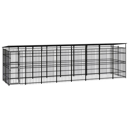 Venkovní Psí Kotec Ocel 11,06 M²