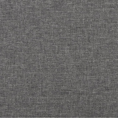 Polohovací Křeslo Světle Šedé Textil