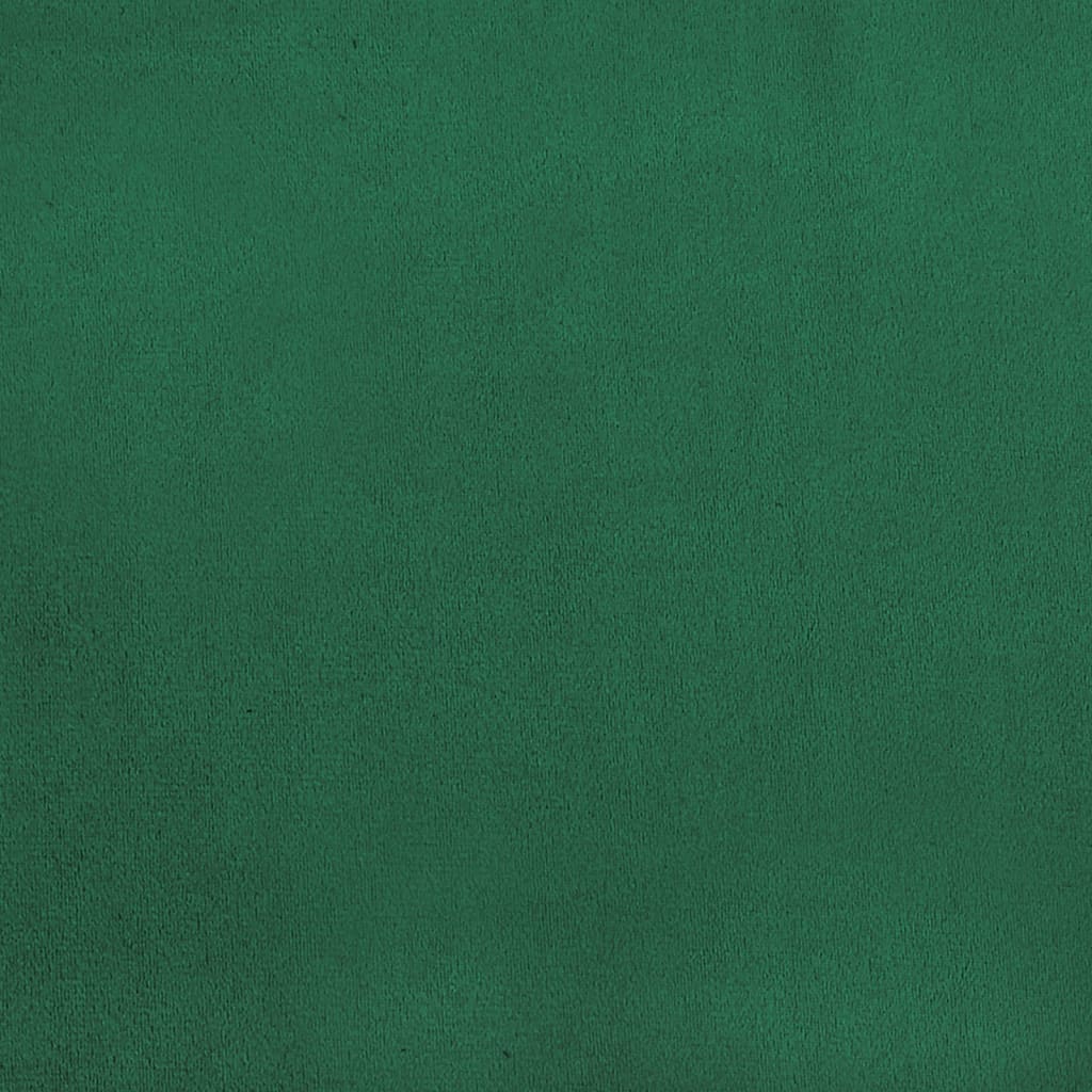 Masážní Křeslo Tmavě Zelené Samet