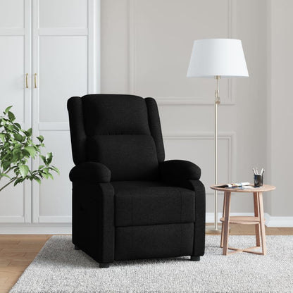 Polohovací Křeslo Hnědé Textil