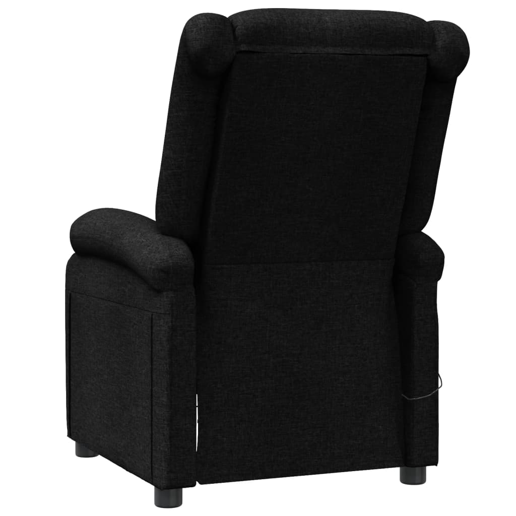 Masážní Křeslo Ušák Černé Textil
