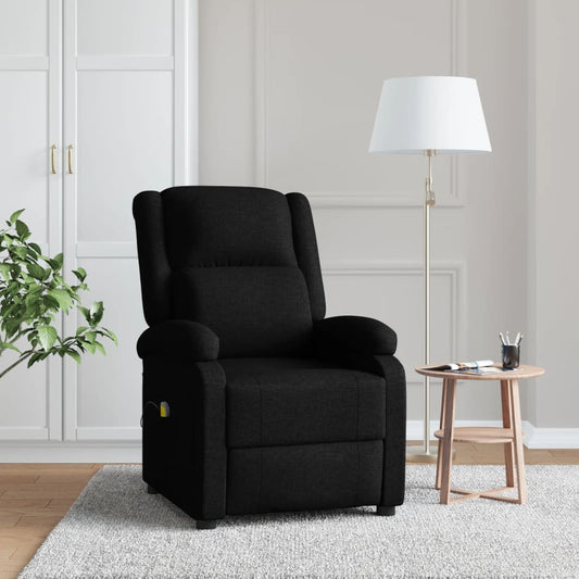 Masážní Křeslo Ušák Černé Textil