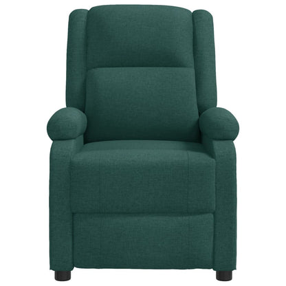 Masážní Křeslo Ušák Tmavě Zelené Textil