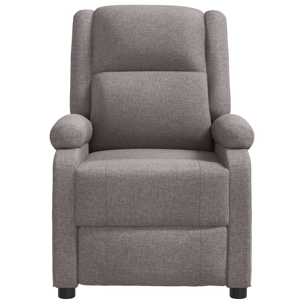Masážní Křeslo Ušák Taupe Textil