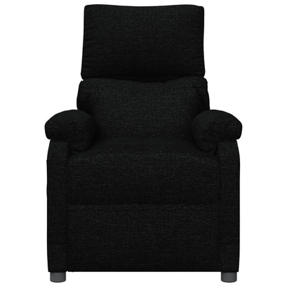 Masážní Křeslo Černé Textil