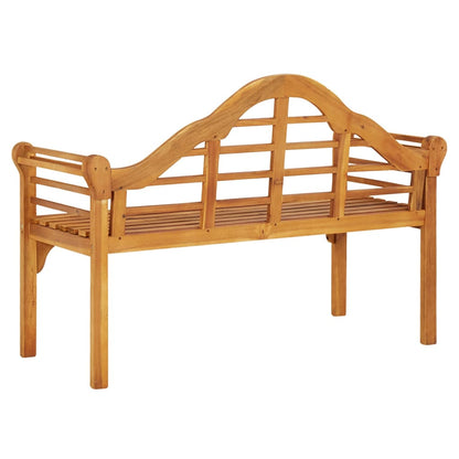 Zahradní Lavice 125 Cm Masivní Akáciové Dřevo