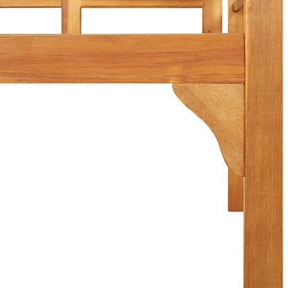 Zahradní Lavice 125 Cm Masivní Akáciové Dřevo