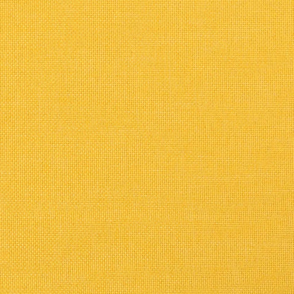 Relaxační Křeslo Se Stoličkou Hořčicově Žluté Textil