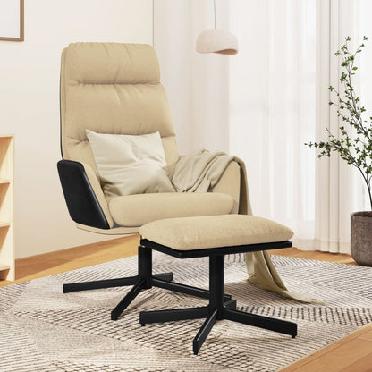 Relaxační Křeslo Tmavě Šedé Textil