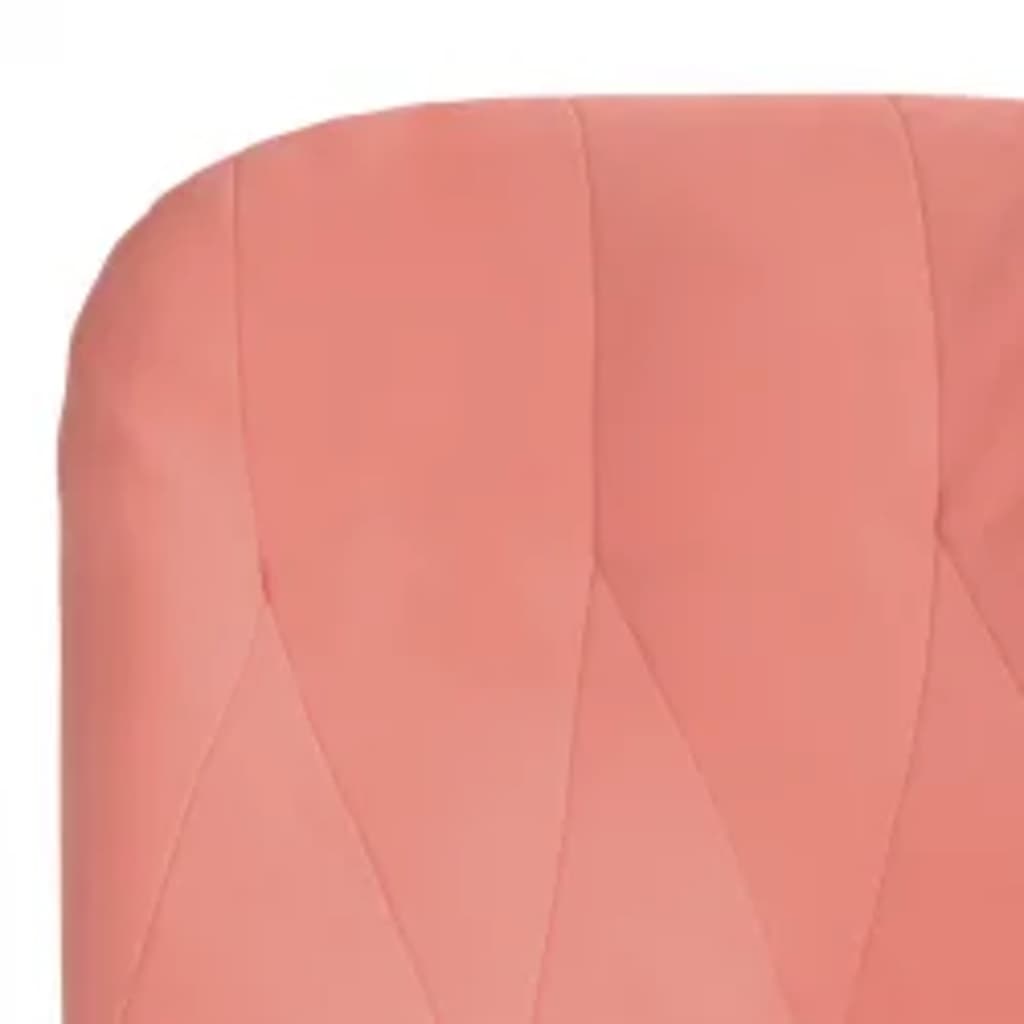 Relaxační Křeslo S Podnožkou Růžové Samet