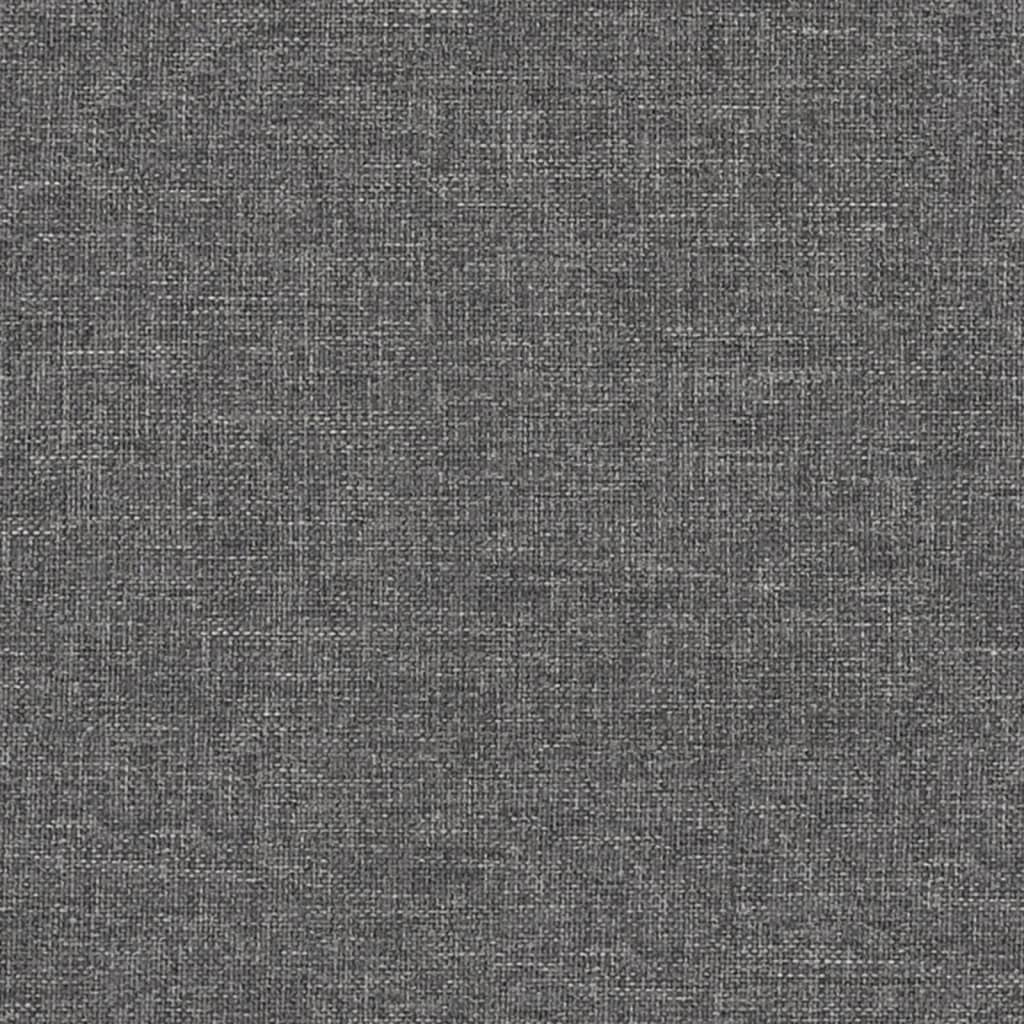 Relaxační Křeslo Se Stoličkou Světle Šedé Textil