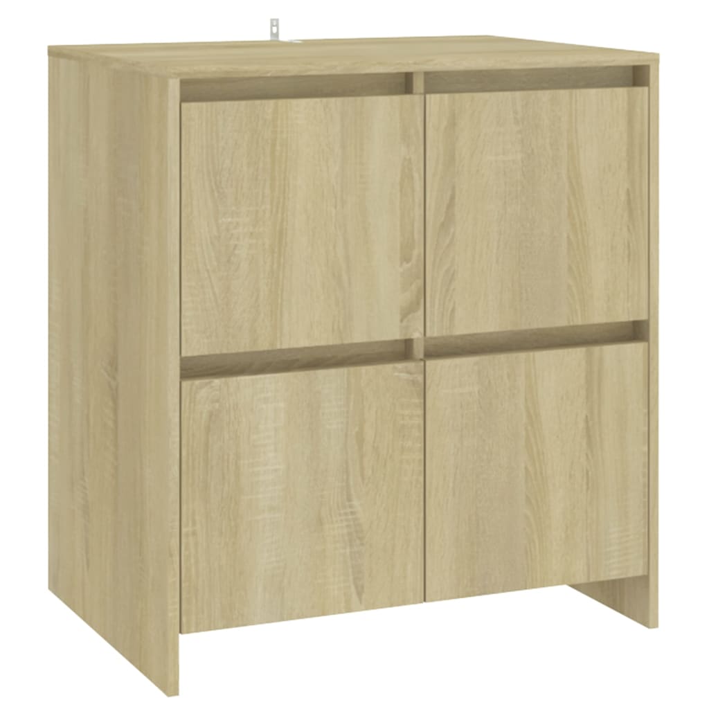 Příborníky 2 Ks 70 X 41 X 75 Cm Kompozitní Dřevo