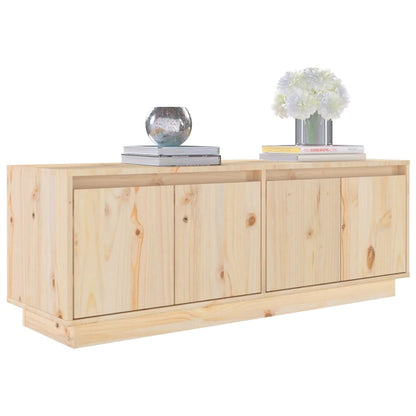 Tv Skříňka 110 X 34 X 40 Cm Masivní Borové Dřevo