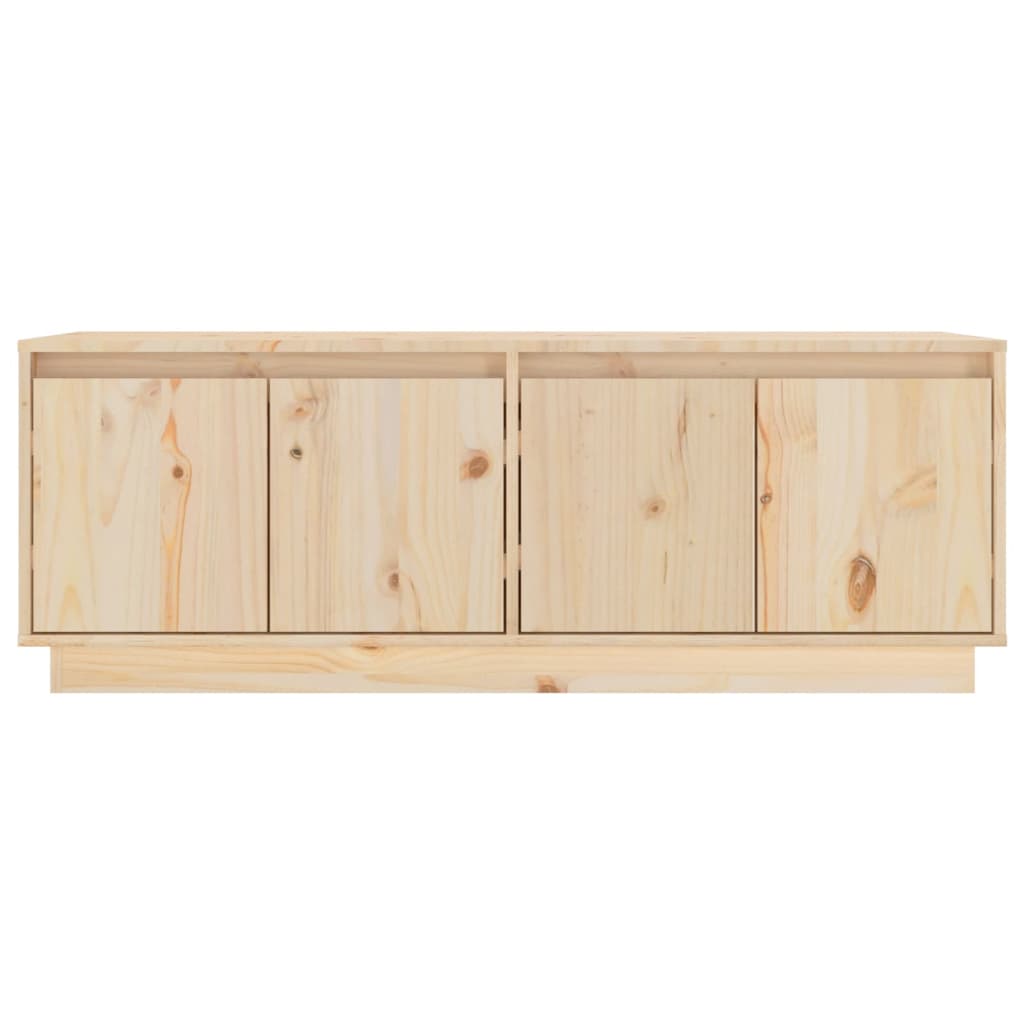 Tv Skříňka 110 X 34 X 40 Cm Masivní Borové Dřevo