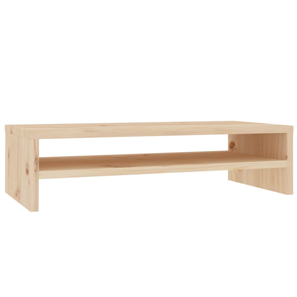 Stojan Na Monitor 50 X 24 X 13 Cm Masivní Borové Dřevo