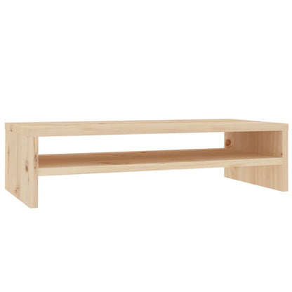 Stojan Na Monitor 50 X 24 X 13 Cm Masivní Borové Dřevo
