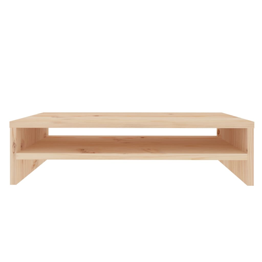 Stojan Na Monitor 50 X 24 X 13 Cm Masivní Borové Dřevo