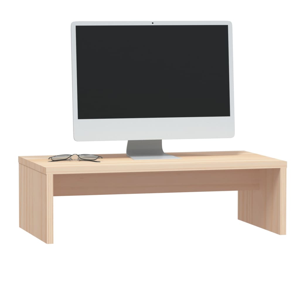 Stojan Na Monitor 50 X 27 X 15 Cm Masivní Borové Dřevo