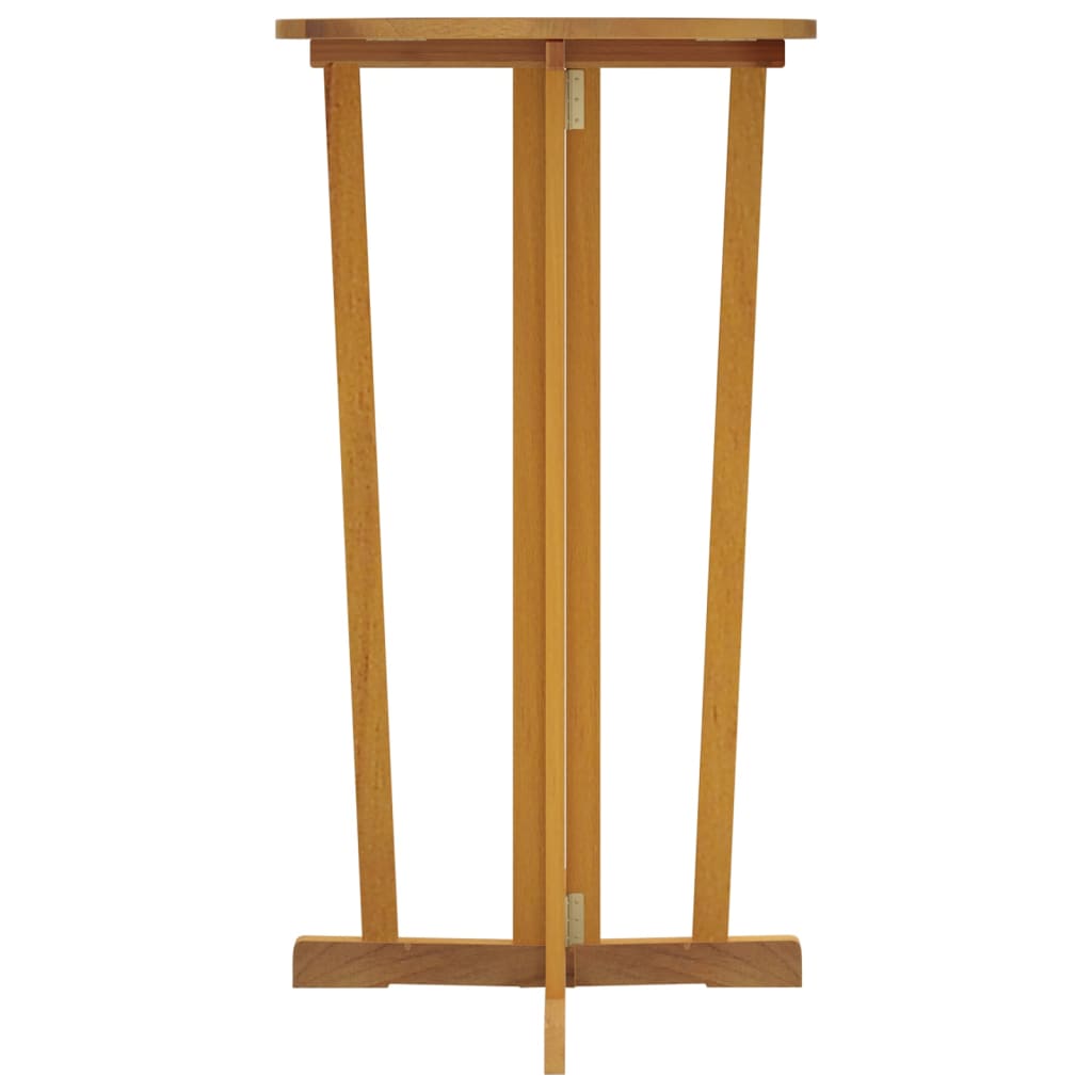 Skládací Barový Stůl 90 X 65 X 105 Cm Masivní Teakové Dřevo