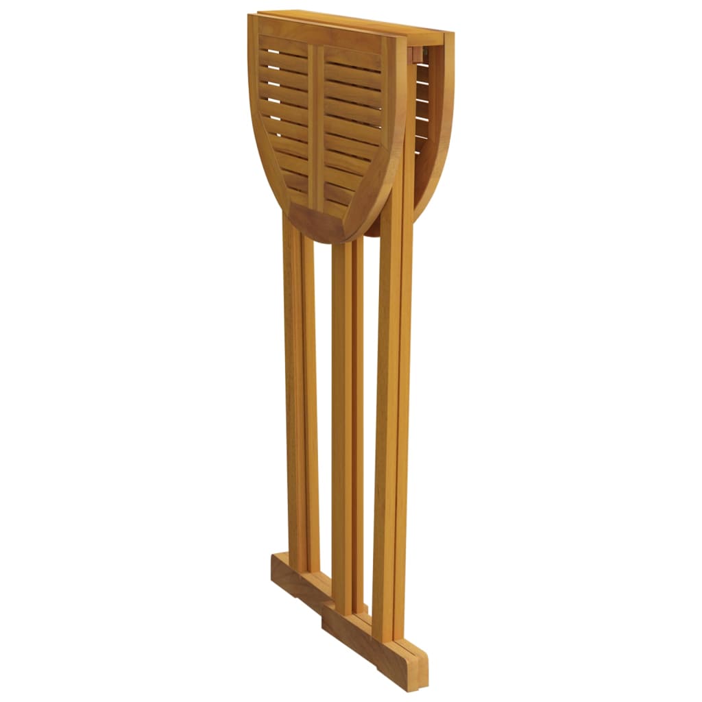 Skládací Barový Stůl 90 X 65 X 105 Cm Masivní Teakové Dřevo