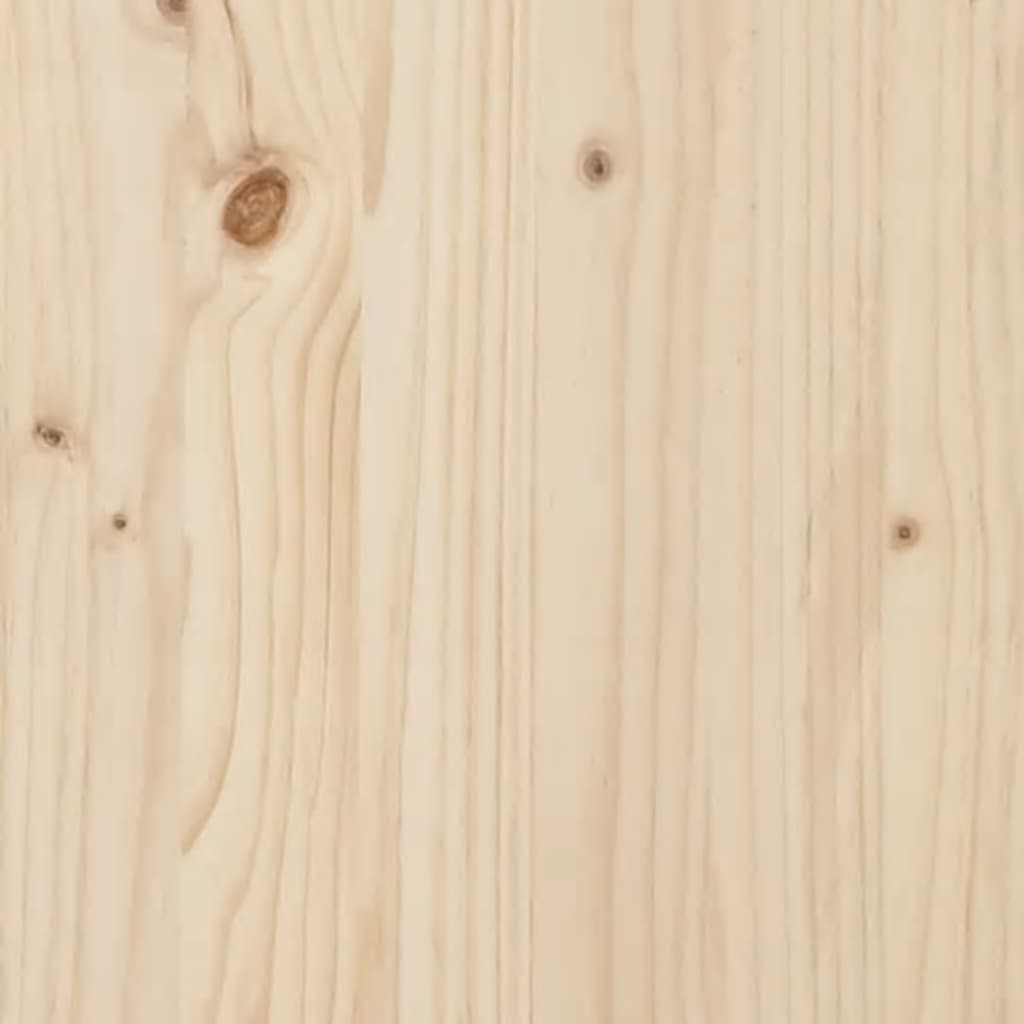 Čelo Postele 146 X 4 X 100 Cm Masivní Borovice