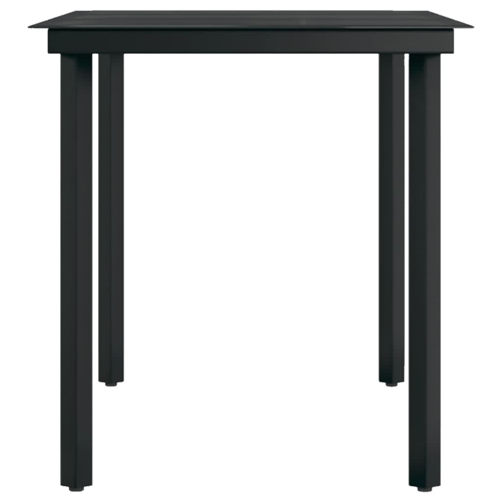 7Dílný Zahradní Jídelní Set S Poduškami Šedý